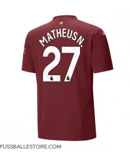 Günstige Manchester City Matheus Nunes #27 3rd trikot 2024-25 Kurzarm